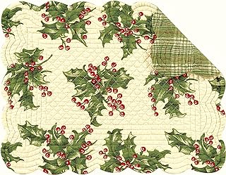 Place Mat Holly Cream