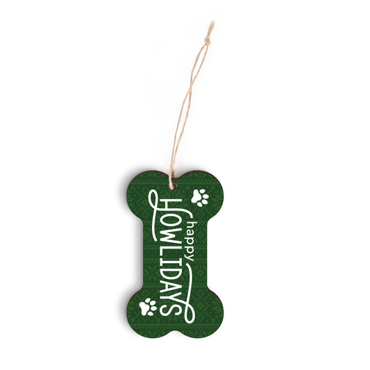 Mini Happy Howlidays Ornament
