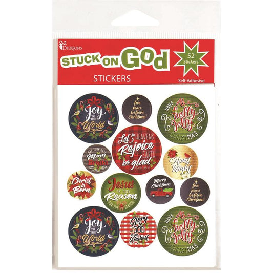 JOYFUL EXPRESSIONS CHRSTMAS STICKERS