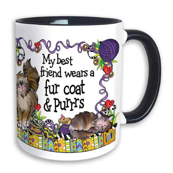 Best Friend Is Cat Suzy Toronto Mug