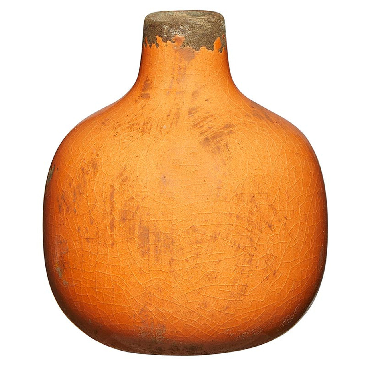 ORANGE MINI CERAMIC VASE