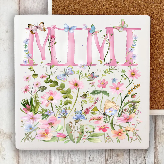 MIMI FLORAL STONE COASTER