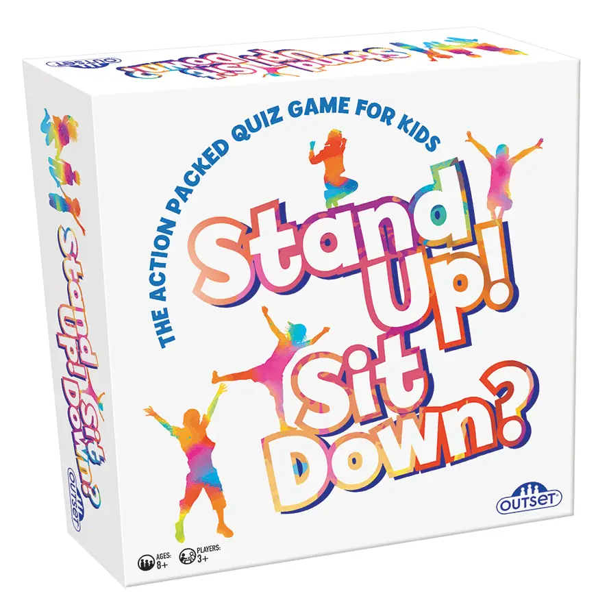 Stand Up Sit Down Quic Card Game
