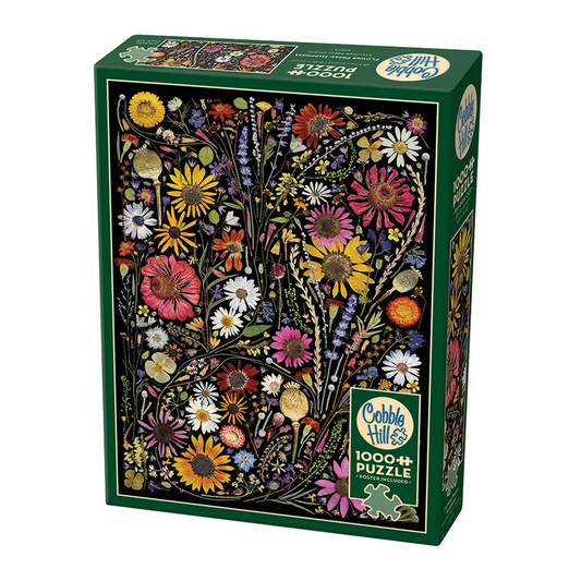 Flower Press Happiness 1000PC Puzzle