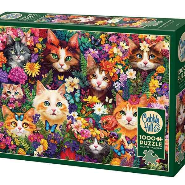Blooming Whiskers 1000PC Puzzle