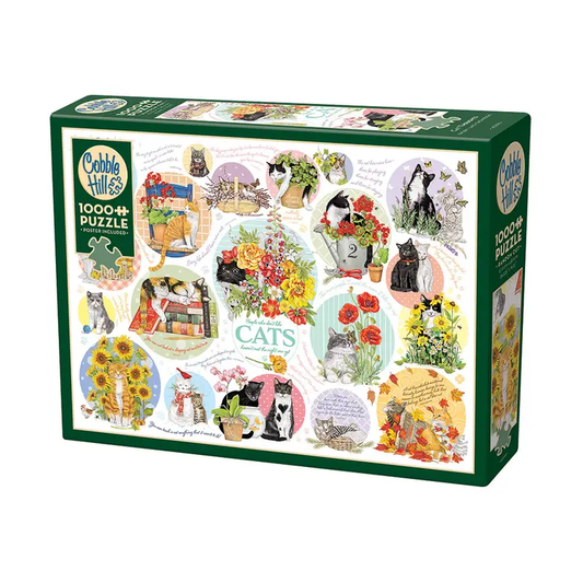 Cat Thoughts 1000PC Puzzle