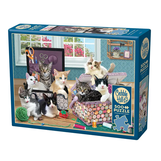 Crafty Kittens 500PC Puzzle