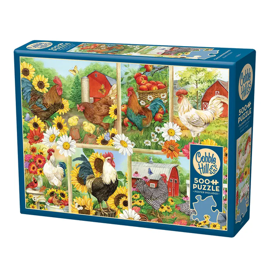 Cockadoodledoo 500PC Puzzle