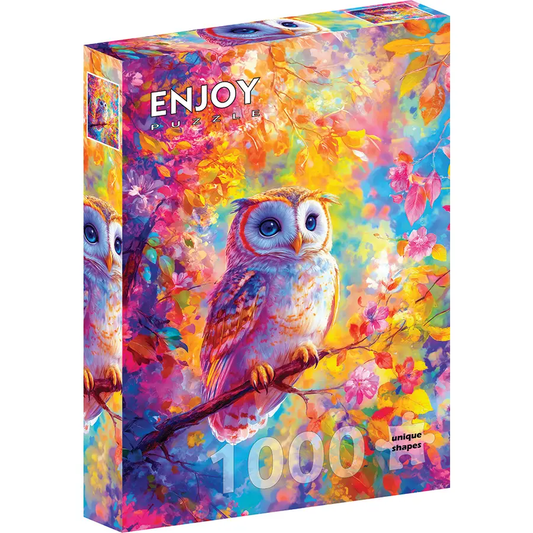 Pastel Owl 1000 PC Puzzle