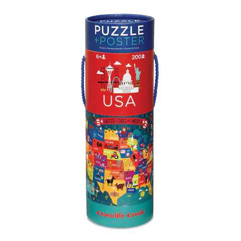 USA 200PC PUZZLE