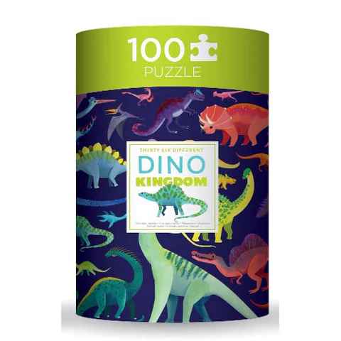 DINO WORLD 100PC PUZZLE