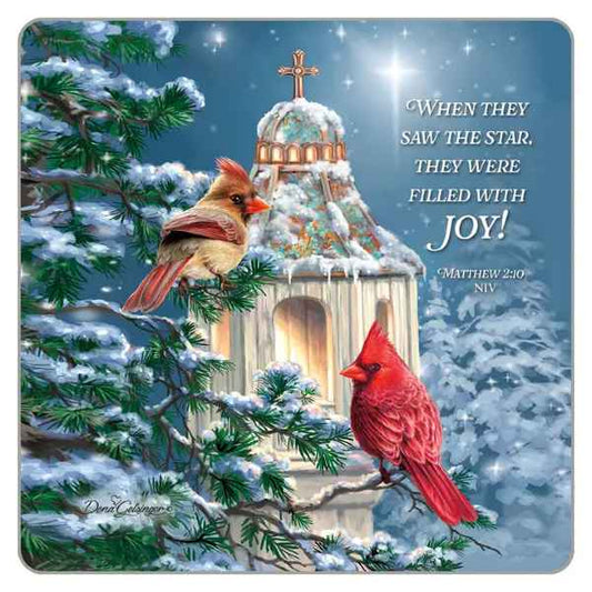 Little Cardinal Chapel Coaster