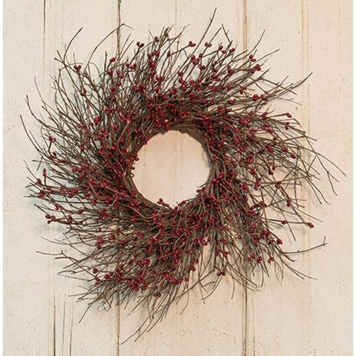 16" Burg Twig Wreath
