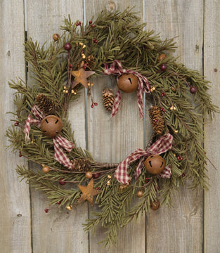12" Rustic Pine Wreath