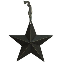 5" Barn Star BLACK