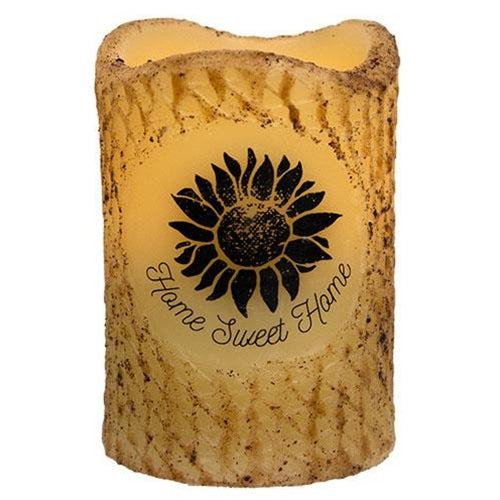 Sunflower Timer 3x4.5 Pillar