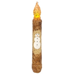 Smiling Snowman Timer Taper