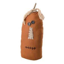 Tall Stuffed Pumpkin Face