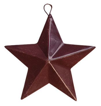 2.25 BURGUNDY Barn Star
