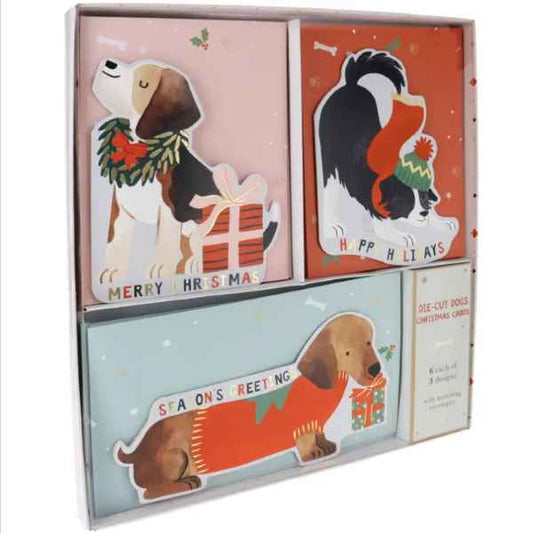Holiday Dogs Boxed Christmas cards