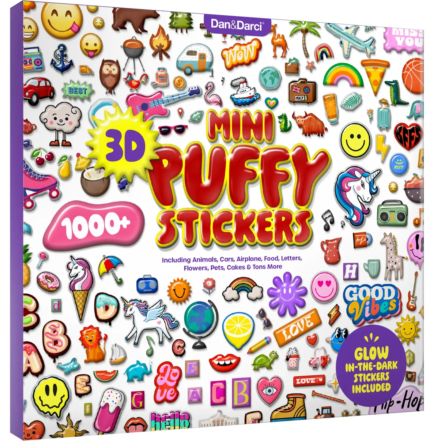 1000+ Puffy Stickers