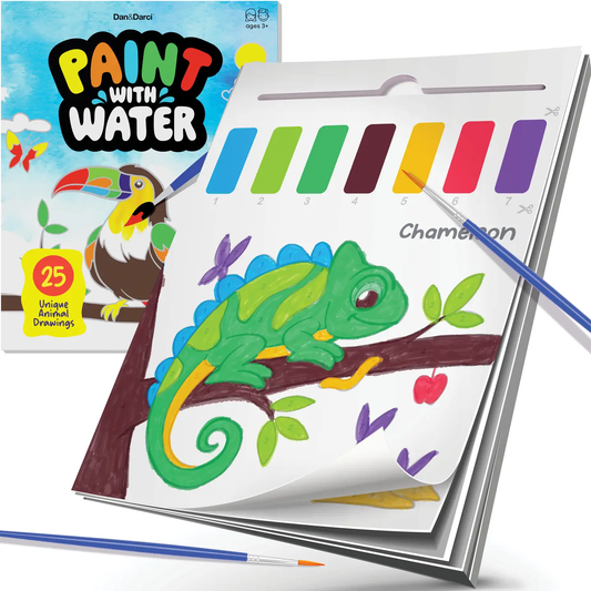 Paint With Water Book 25 Animals