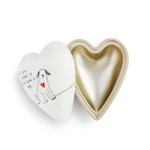 Dog Love Heart Art Keeper