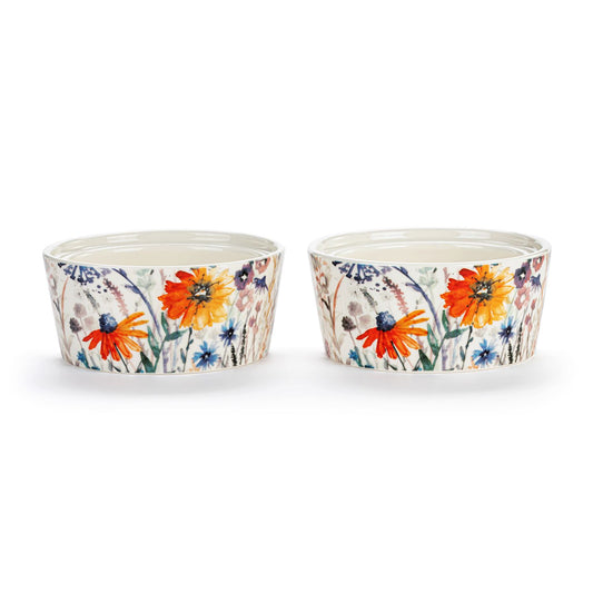 Meadow Flowers Ramekins Set of 2