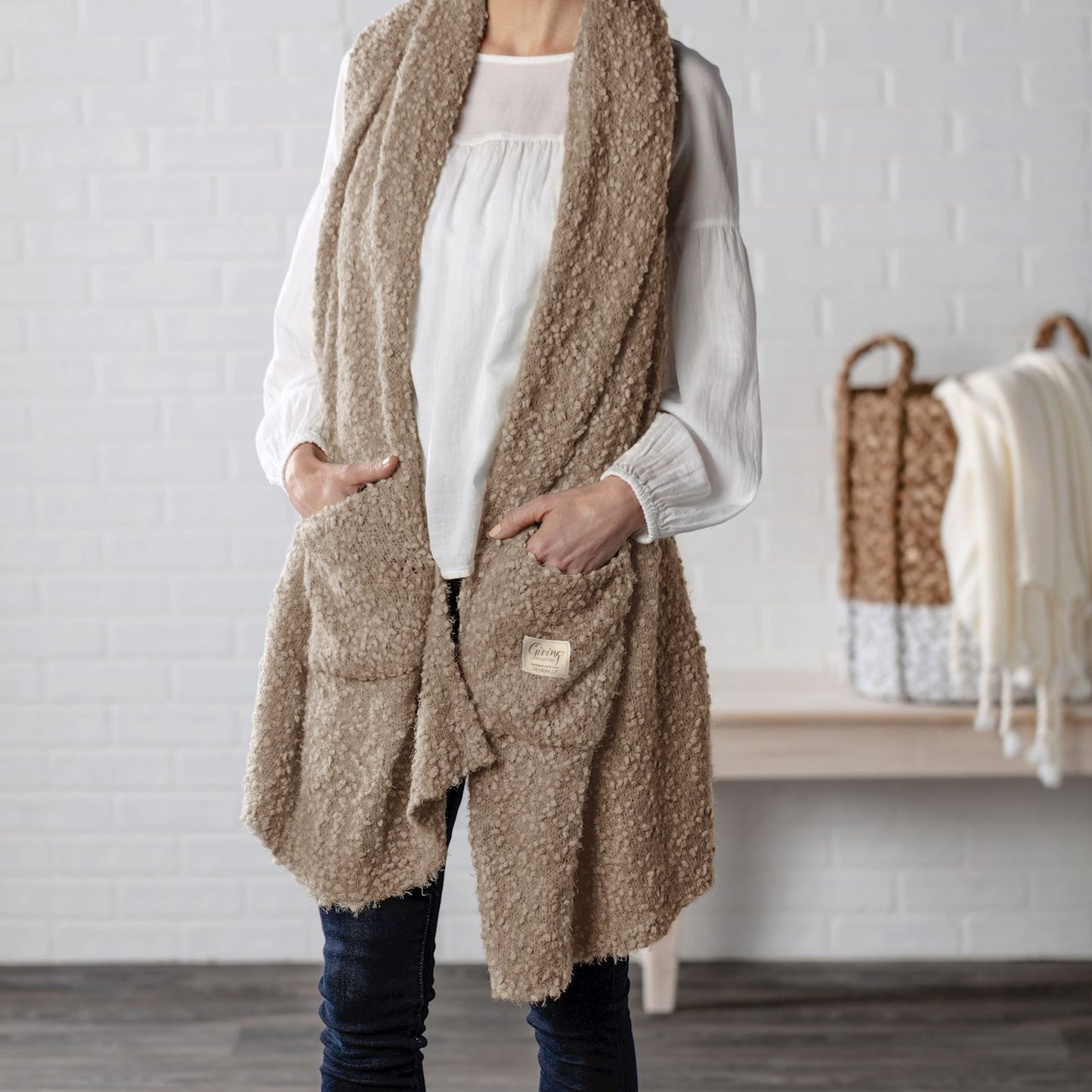 Camel Giving Shawl