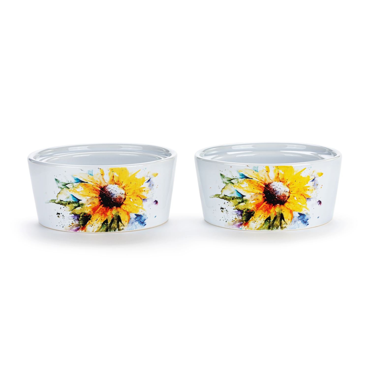Sunflower Ramekins Set of 2