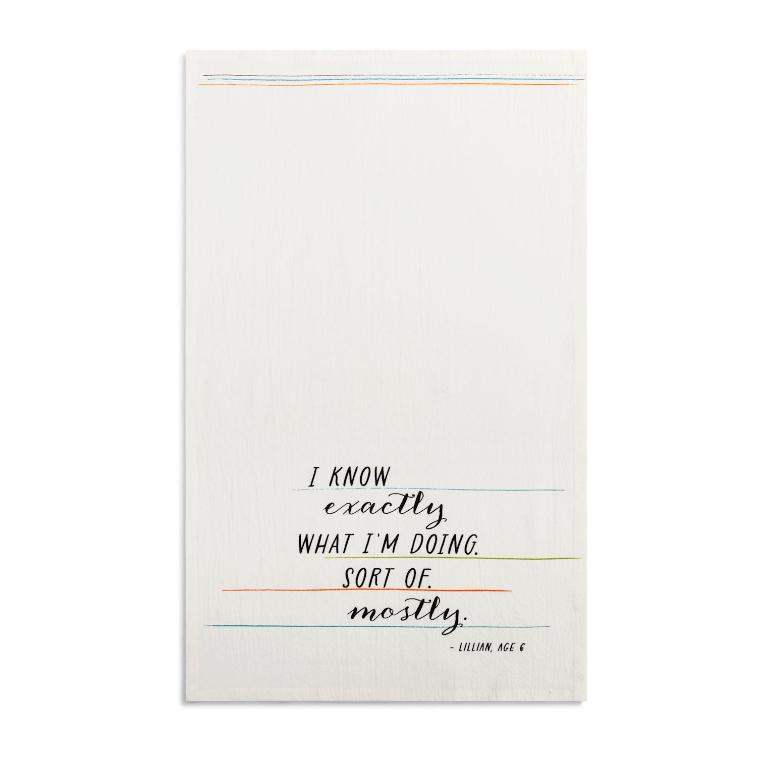 What Im Doing Flour Sack Towel