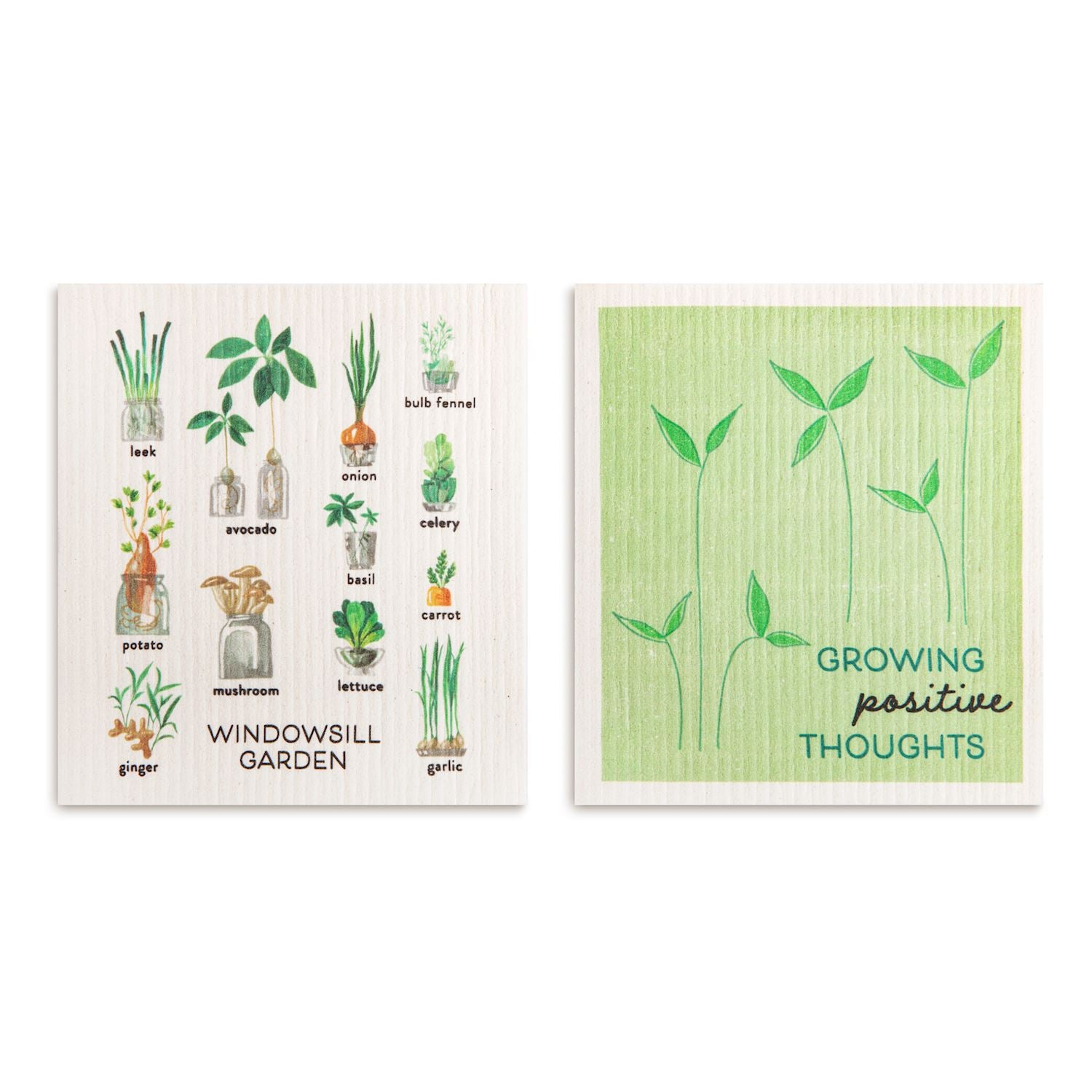 Windowsill Garden SWEDISH DISHCLOTH SET
