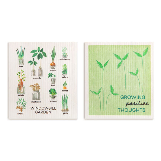 Windowsill Garden SWEDISH DISHCLOTH SET