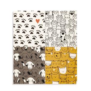 Pet Set of 4 Swedish Dish Cloths