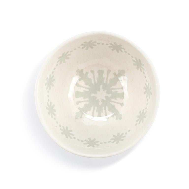 Snowflake Melamine Dip Bowl