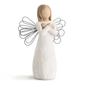 Sign For Love Angel Figurine