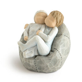 Blue My New Baby Figurine