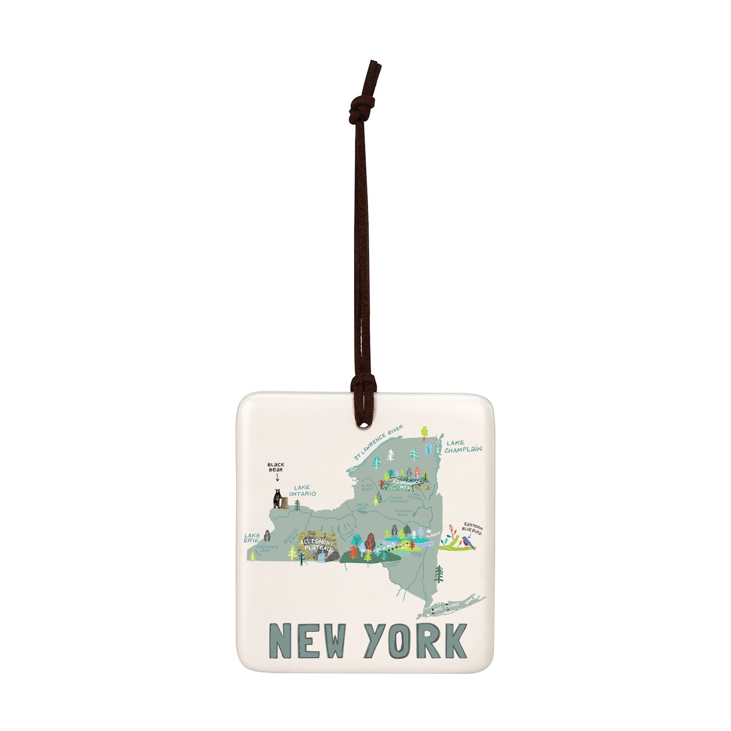 New York State Magnetic Ornament