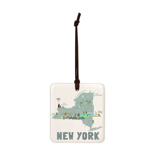 New York State Magnetic Ornament