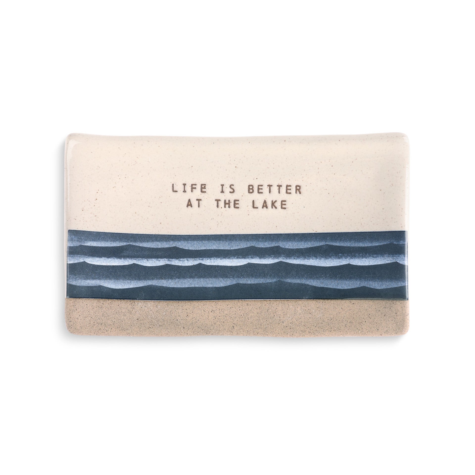 LIFE IS BETTER AT THE LAKE SPOON REST