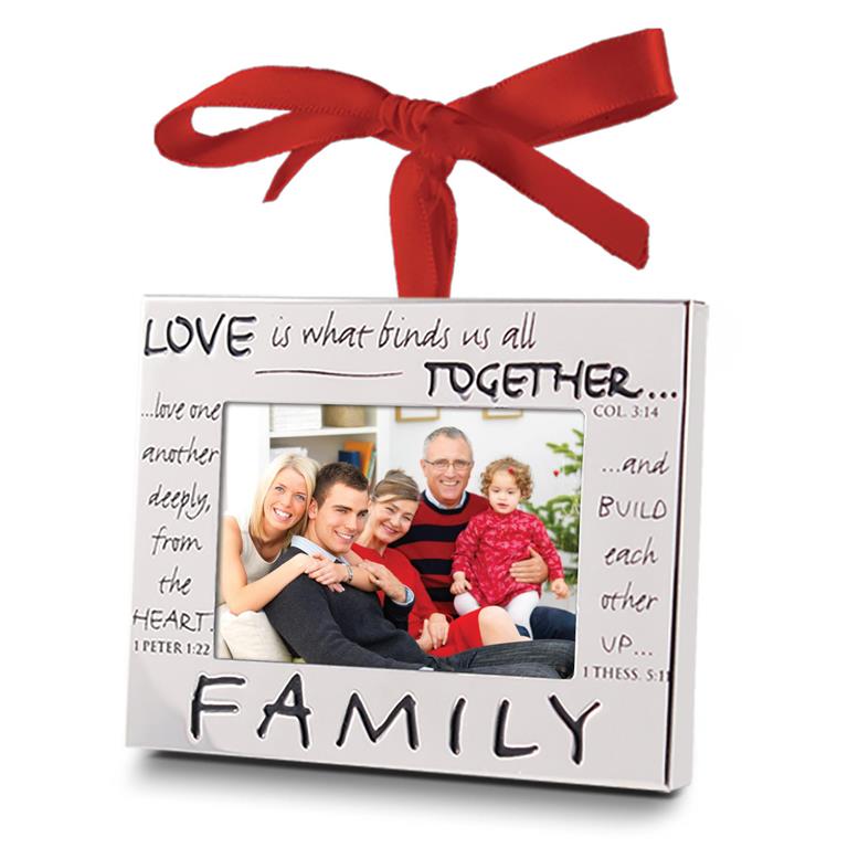 FAMILY FRAME ORNAMENT