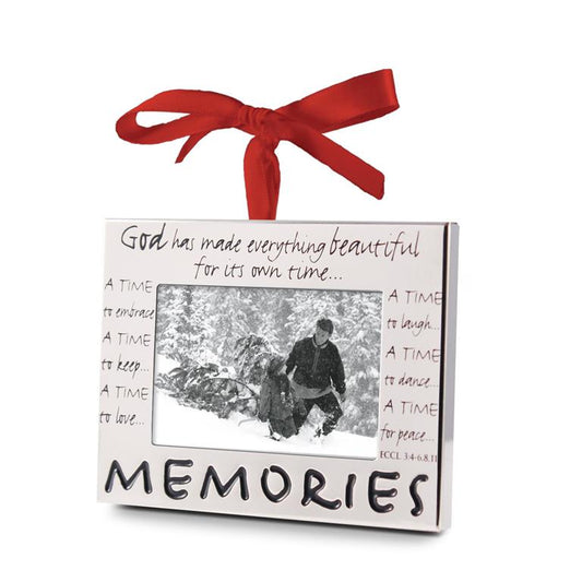 MEMORIES FRAME ORNAMENT