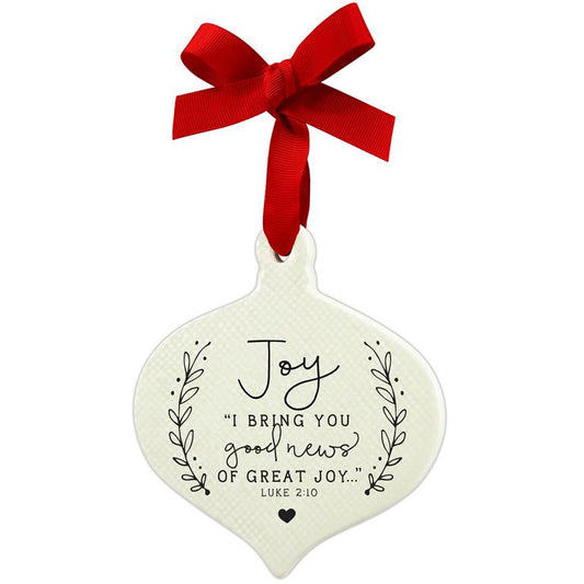 JOY DOODLE ORNAMENT