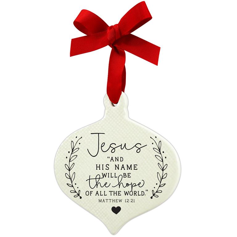 JESUS DOODLE ORNAMENT