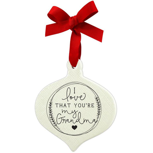 GRANDMA DOODLE ORNAMENT