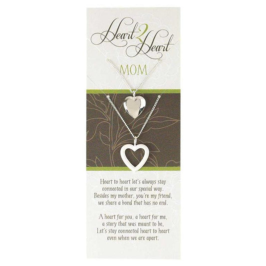 MOM SP HEART 2 HEART 16" NECKLACE
