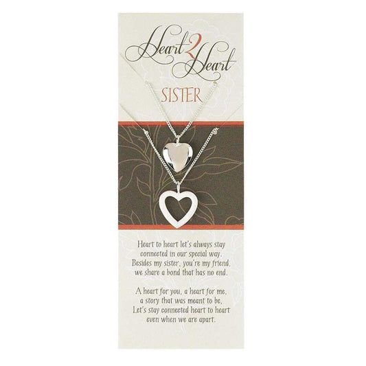 Sister SP HEART 2 HEART 16" NECKLACE