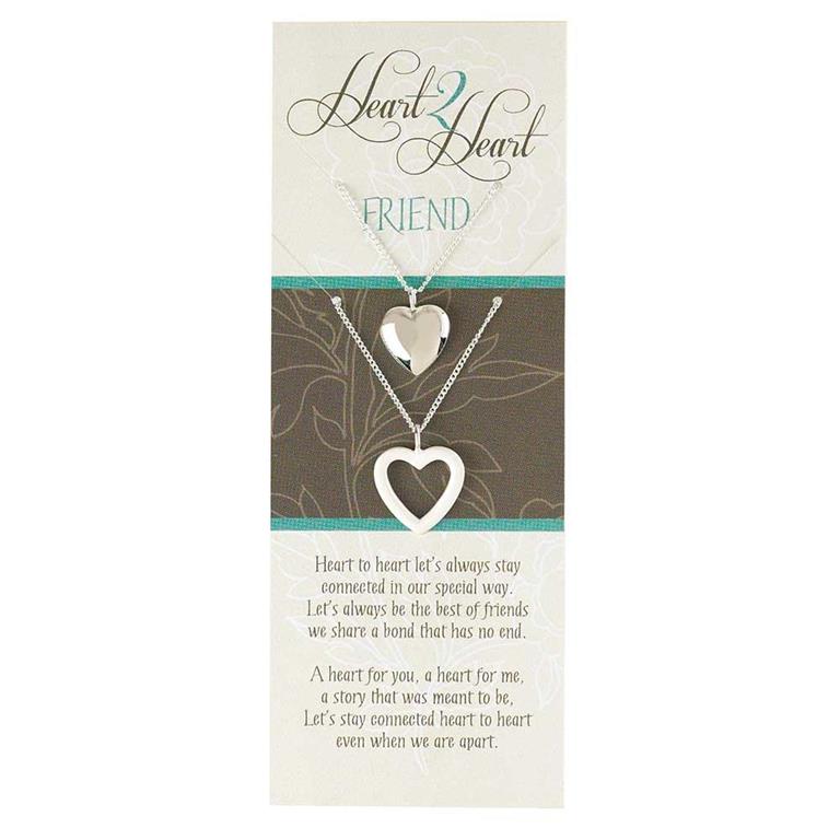 Friend SP HEART 2 HEART 16" NECKLACE