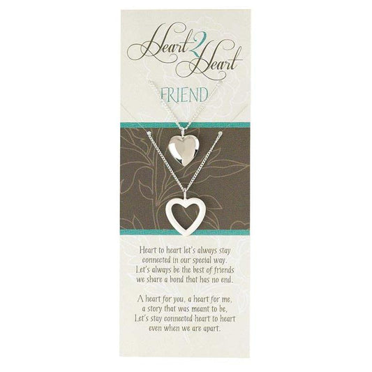 Friend SP HEART 2 HEART 16" NECKLACE