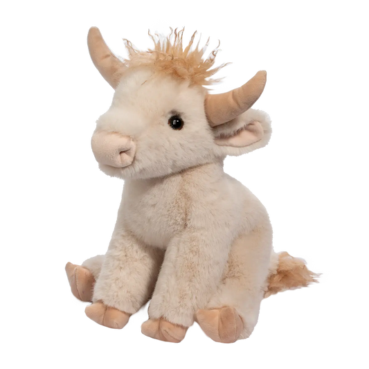 Laddie Cream Highland Cow